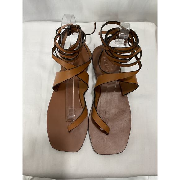 Elegant Tan Women's Sandals - Picture 4 of 5